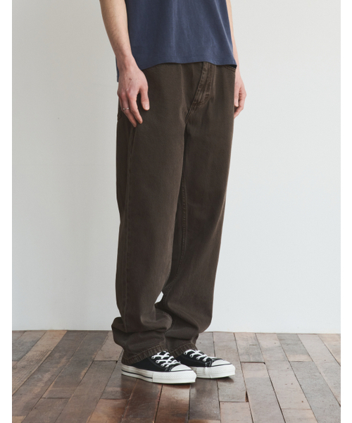 LORES(ロアス)の「Straight Regular Jean - Brown(デニムパンツ・レディース・その他・SMALL/MEDIUM/LARGE)」の5枚目の写真