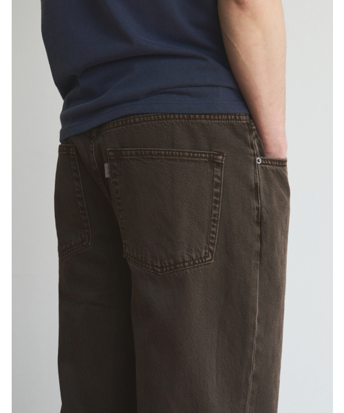 LORES(ロアス)の「Straight Regular Jean - Brown(デニムパンツ・レディース・その他・SMALL/MEDIUM/LARGE)」の3枚目の写真