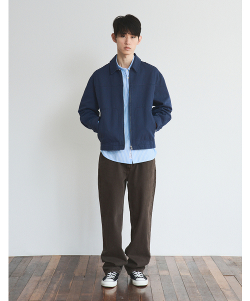 LORES(ロアス)の「Straight Regular Jean - Brown(デニムパンツ・レディース・その他・SMALL/MEDIUM/LARGE)」の2枚目の写真