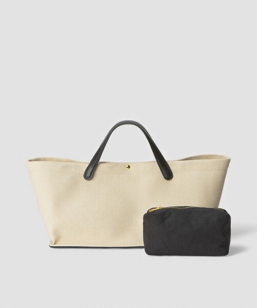 allureville（アルアバイル）の「キャンバストートバッグ（ショルダーバッグ・レディース・ネイビー/ホワイト系その他・FREE）」の9枚目の写真