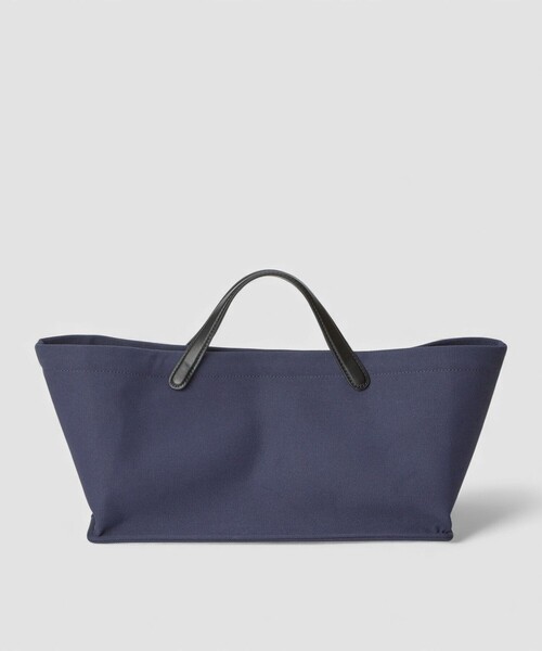 allureville（アルアバイル）の「キャンバストートバッグ（ショルダーバッグ・レディース・ネイビー/ホワイト系その他・FREE）」の5枚目の写真