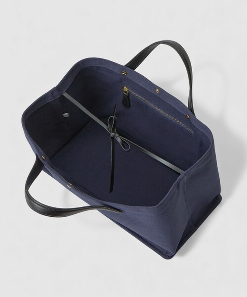 allureville（アルアバイル）の「キャンバストートバッグ（ショルダーバッグ・レディース・ネイビー/ホワイト系その他・FREE）」の19枚目の写真