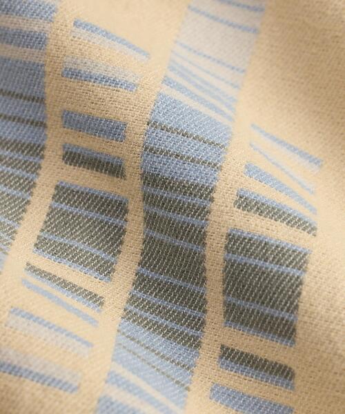 RRL（ダブル アール エル）の「フリンジ ジャカード オーバーシャツ（シャツ/ブラウス・メンズ・ブルー・M/L/XS/XL/S）」の5枚目の写真