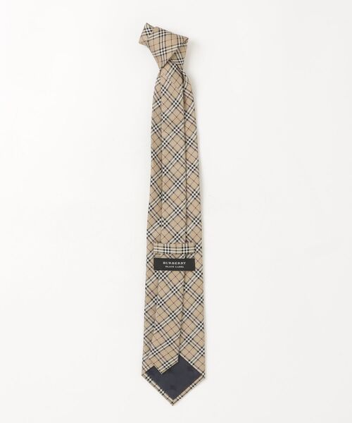 BURBERRY BLACK LABEL チェック柄ネクタイ BURBERRY BLACK LABEL チェック柄ネクタイ 【公式通販】