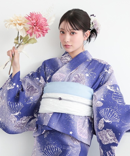 セール】【簡単着付け】レディース セパレート浴衣 2点セット 浴衣