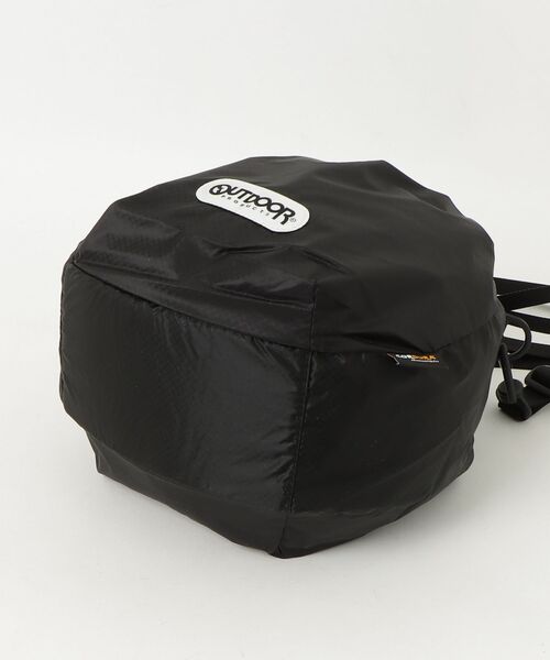 OUTDOOR PRODUCTS(アウトドアプロダクツ)の「【OUTDOOR PRODUCTS / アウトドアプロダクツ】DRAWSTORING BAG 巾着バッグ(ショルダーバッグ・レディース・ブラック・FREE)」の2枚目の写真