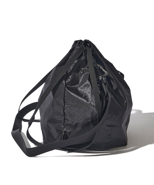 OUTDOOR PRODUCTS(アウトドアプロダクツ)の「【OUTDOOR PRODUCTS / アウトドアプロダクツ】DRAWSTORING BAG 巾着バッグ(ショルダーバッグ・レディース・ブラック・FREE)」の5枚目の写真