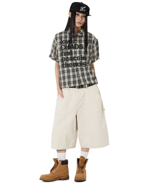 OY(オーワイ)の「『OY/オーワイ』CARPENTER WIDE SHORTS /カーペンターワイドショートパンツ(その他パンツ・メンズ・ブラック/ベージュ・L/M/S)」の15枚目の写真