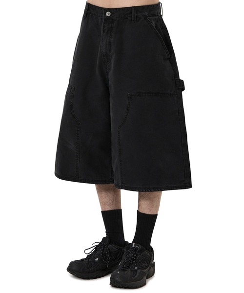 OY(オーワイ)の「『OY/オーワイ』CARPENTER WIDE SHORTS /カーペンターワイドショートパンツ(その他パンツ・メンズ・ブラック/ベージュ・L/M/S)」の4枚目の写真