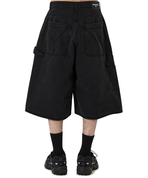 OY(オーワイ)の「『OY/オーワイ』CARPENTER WIDE SHORTS /カーペンターワイドショートパンツ(その他パンツ・メンズ・ブラック/ベージュ・L/M/S)」の5枚目の写真