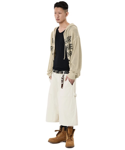 OY(オーワイ)の「『OY/オーワイ』CARPENTER WIDE SHORTS /カーペンターワイドショートパンツ(その他パンツ・メンズ・ブラック/ベージュ・L/M/S)」の17枚目の写真