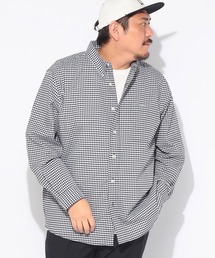 SAKAZEN(�T�J�[��)�̃V���c �A���T���u�� ���� �����Y �傫���T�C�Y �`�F�b�N���X�g���C�v �{�^���_�E�� �����V���c ����T�V���c �Z�b�g Natural Story (�i�`�������X�g�[���[)(�A���T���u��)