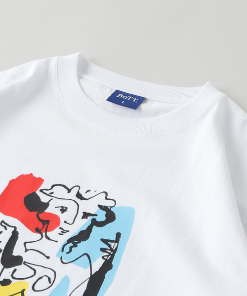 BOTT(ボット)の「BoTT / ボット POETRY TEE(Tシャツ/カットソー・メンズ・ピンク/ホワイト/ブラック・LARGE/MEDIUM/SMALL)」の6枚目の写真