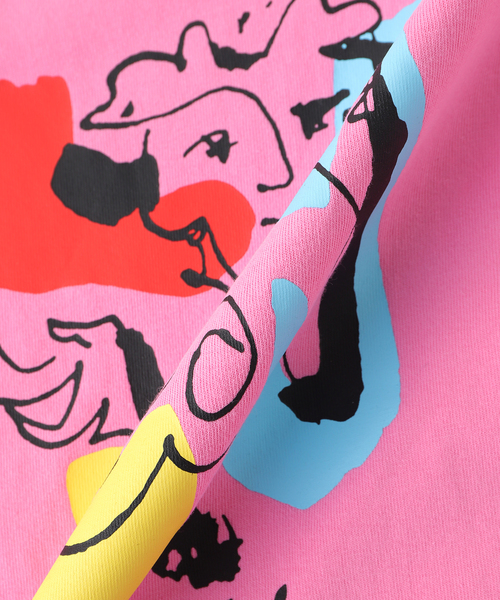 BOTT(ボット)の「BoTT / ボット POETRY TEE(Tシャツ/カットソー・メンズ・ピンク/ホワイト/ブラック・LARGE/MEDIUM/SMALL)」の4枚目の写真