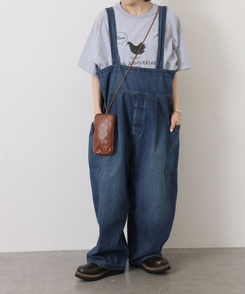 JOURNAL STANDARD LUXE（ジャーナルスタンダード　ラックス）の「10OZデニムタックサロペット（サロペット/オーバーオール・レディース・ネイビー・FREE）」の16枚目の写真