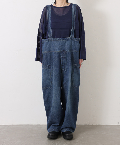 JOURNAL STANDARD LUXE（ジャーナルスタンダード　ラックス）の「10OZデニムタックサロペット（サロペット/オーバーオール・レディース・ネイビー・FREE）」の13枚目の写真