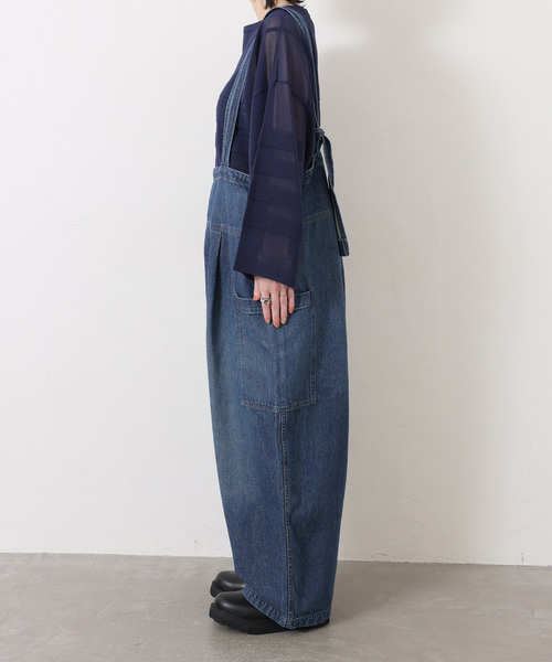 JOURNAL STANDARD LUXE（ジャーナルスタンダード　ラックス）の「10OZデニムタックサロペット（サロペット/オーバーオール・レディース・ネイビー・FREE）」の12枚目の写真