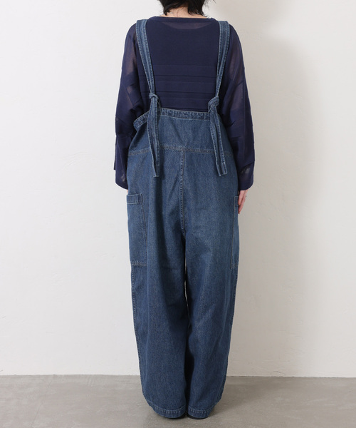 JOURNAL STANDARD LUXE（ジャーナルスタンダード　ラックス）の「10OZデニムタックサロペット（サロペット/オーバーオール・レディース・ネイビー・FREE）」の11枚目の写真