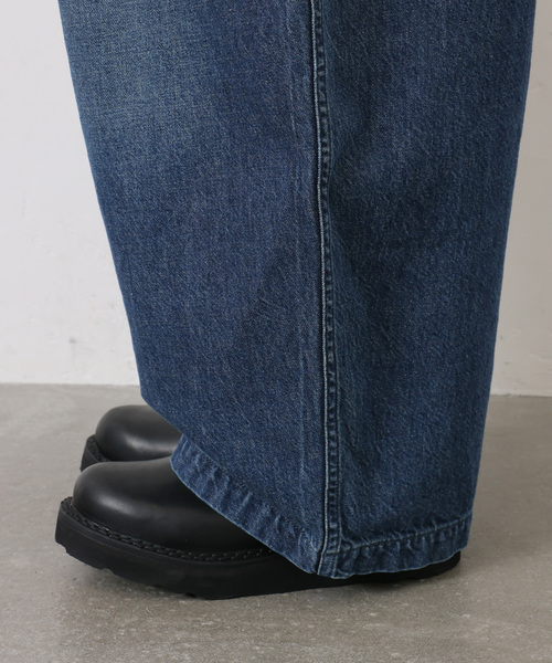 JOURNAL STANDARD LUXE（ジャーナルスタンダード　ラックス）の「10OZデニムタックサロペット（サロペット/オーバーオール・レディース・ネイビー・FREE）」の5枚目の写真