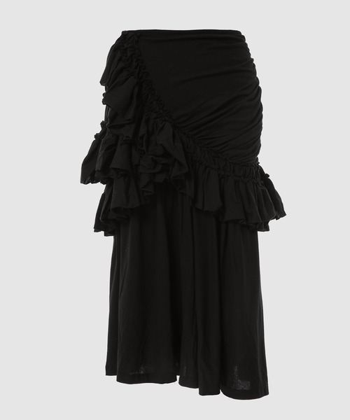DRIES VAN NOTEN（ドリスヴァンノッテン）の「HUMAIRAH 3606 W.K.SKIRT（スカート・レディース・アイボリー/ブラック・XS/S）」の2枚目の写真