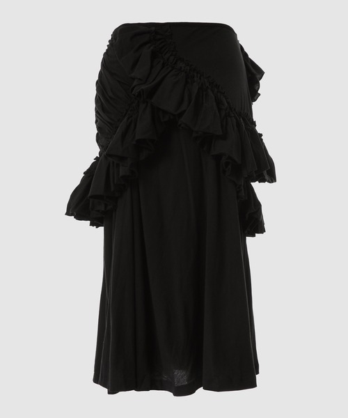 DRIES VAN NOTEN（ドリスヴァンノッテン）の「HUMAIRAH 3606 W.K.SKIRT（スカート・レディース・アイボリー/ブラック・XS/S）」の3枚目の写真