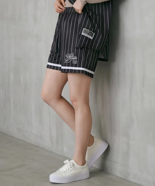 FUBU( フブ)の「【FUBU/フブ】PATCH SHORTS/パッチショーツ(その他パンツ・メンズ・ブラック/カモフラージュ/ホワイト・L/M/XL)」の2枚目の写真