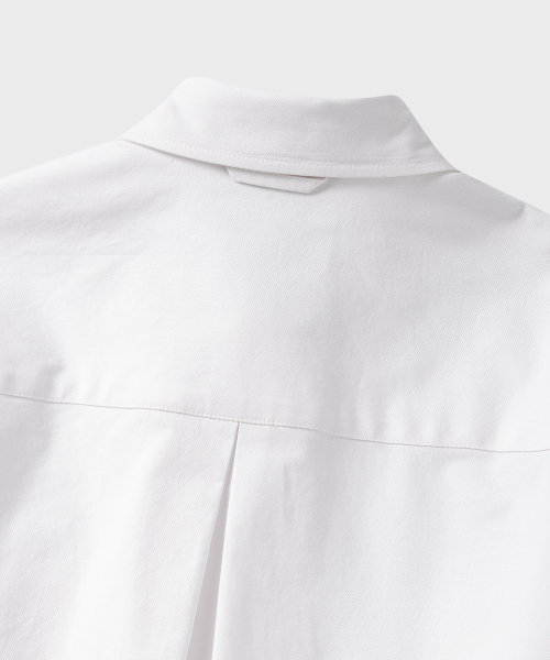 NONBLANK(ノンブランク)の「エッセンシャルオックスフォードドレスシャツ_WHITE(シャツ/ブラウス・メンズ・ホワイト・MEDIUM/LARGE/X-LARGE/SMALL)」の3枚目の写真