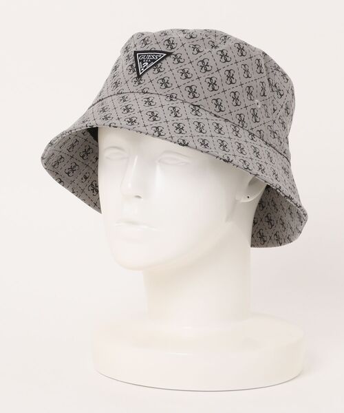 Guess(ゲス)の「【GUESS】ゲス ロゴ バケットハット(ハット・レディース・ブルー系その他/グレー系その他/ブラック系その他・FREE)」の2枚目の写真