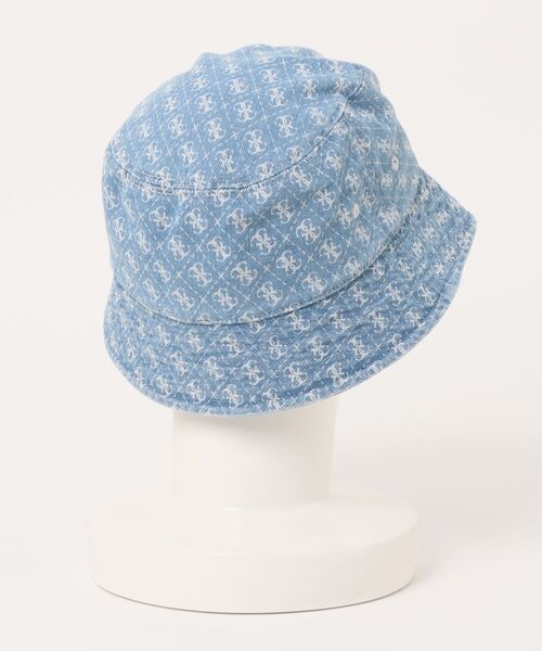 Guess(ゲス)の「【GUESS】ゲス ロゴ バケットハット(ハット・レディース・ブルー系その他/グレー系その他/ブラック系その他・FREE)」の4枚目の写真