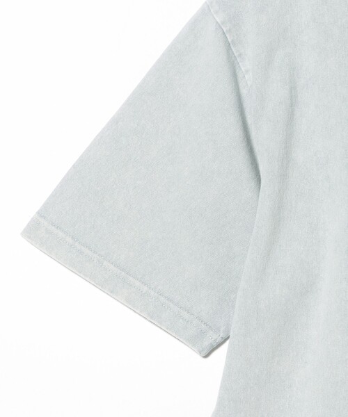 BEAMS HEART（ビームスハート）の「【8/6値下げ】【ユニセックス】フェード ワンポイント プリント Tシャツ（Tシャツ/カットソー・メンズ・ブルー/ピンク・MEDIUM/LARGE/SMALL）」の14枚目の写真