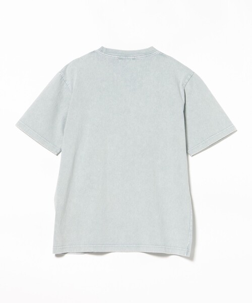 BEAMS HEART（ビームスハート）の「【8/6値下げ】【ユニセックス】フェード ワンポイント プリント Tシャツ（Tシャツ/カットソー・メンズ・ブルー/ピンク・MEDIUM/LARGE/SMALL）」の15枚目の写真