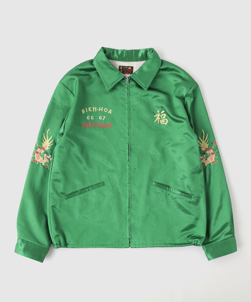 TAILOR TOYO(テーラートウヨウ)の「TAILOR TOYO / テーラー東洋 SATIN VIET-NAM JACKET(その他アウター・メンズ・グリーン・XX-LARGE/X-LARGE)」の1枚目の写真