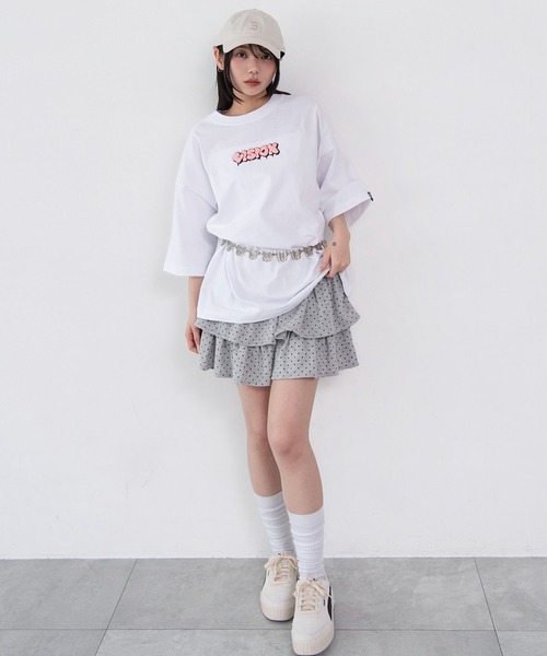 WEGO（ウィゴー）の「WEGO/【26年春夏新作】別注VISIONグラフィックT（Tシャツ/カットソー・メンズ・ホワイト/ブラック・LARGE/MEDIUM）」の21枚目の写真