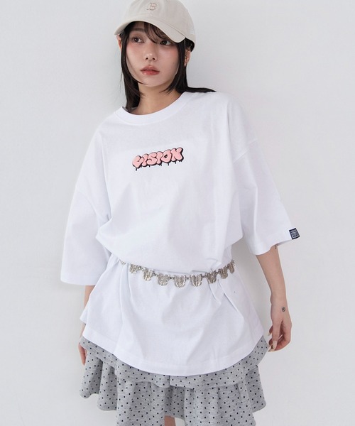 WEGO（ウィゴー）の「WEGO/【26年春夏新作】別注VISIONグラフィックT（Tシャツ/カットソー・メンズ・ホワイト/ブラック・LARGE/MEDIUM）」の20枚目の写真