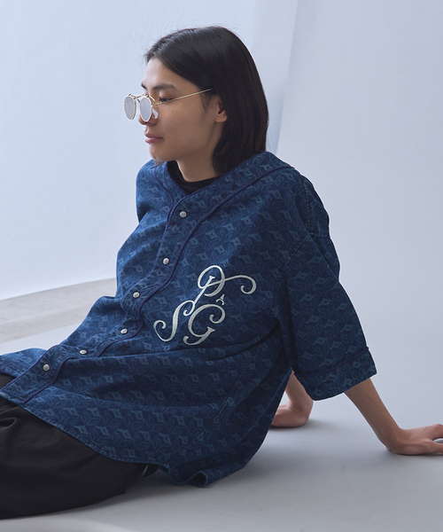 PARIS SAINT-GERMAIN(パリサンジェルマン)の「【Paris Saint-Germain / パリ・サン=ジェルマン】JP Baseball Shirt(シャツ/ブラウス・メンズ・ブルー/ブルー系その他・LARGE/MEDIUM/X-LARGE)」の21枚目の写真