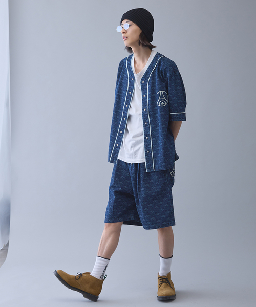 PARIS SAINT-GERMAIN(パリサンジェルマン)の「【Paris Saint-Germain / パリ・サン=ジェルマン】JP Baseball Shirt(シャツ/ブラウス・メンズ・ブルー/ブルー系その他・LARGE/MEDIUM/X-LARGE)」の18枚目の写真