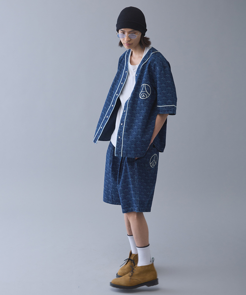 PARIS SAINT-GERMAIN(パリサンジェルマン)の「【Paris Saint-Germain / パリ・サン=ジェルマン】JP Baseball Shirt(シャツ/ブラウス・メンズ・ブルー/ブルー系その他・LARGE/MEDIUM/X-LARGE)」の14枚目の写真