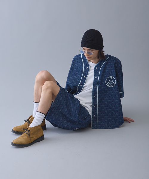 PARIS SAINT-GERMAIN(パリサンジェルマン)の「【Paris Saint-Germain / パリ・サン=ジェルマン】JP Baseball Shirt(シャツ/ブラウス・メンズ・ブルー/ブルー系その他・LARGE/MEDIUM/X-LARGE)」の13枚目の写真