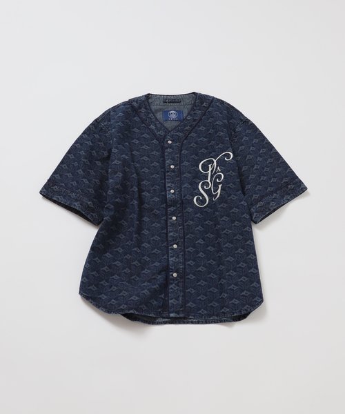 PARIS SAINT-GERMAIN(パリサンジェルマン)の「【Paris Saint-Germain / パリ・サン=ジェルマン】JP Baseball Shirt(シャツ/ブラウス・メンズ・ブルー/ブルー系その他・LARGE/MEDIUM/X-LARGE)」の4枚目の写真