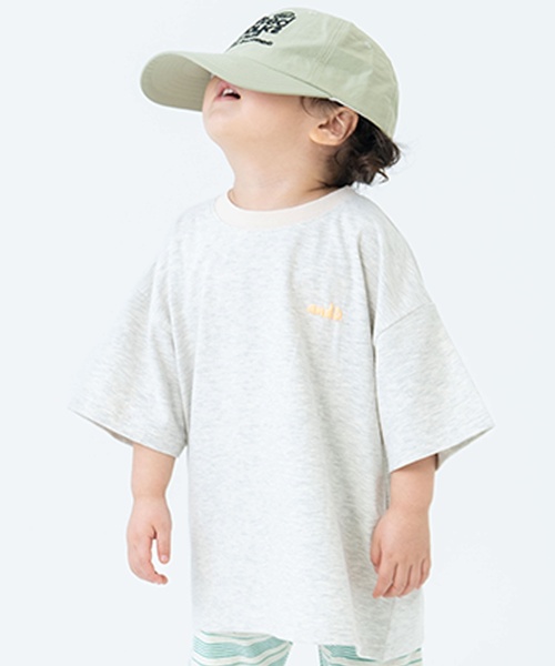and D. petit main(アンドディープティマイン)の「アソート発砲プリントリンガーワイド半袖Tシャツ(Tシャツ/カットソー・キッズ・オートミール/パープル/ライトブルー/ライトグリーン・110cm/120cm/130cm/100cm/140cm/90cm)」の11枚目の写真