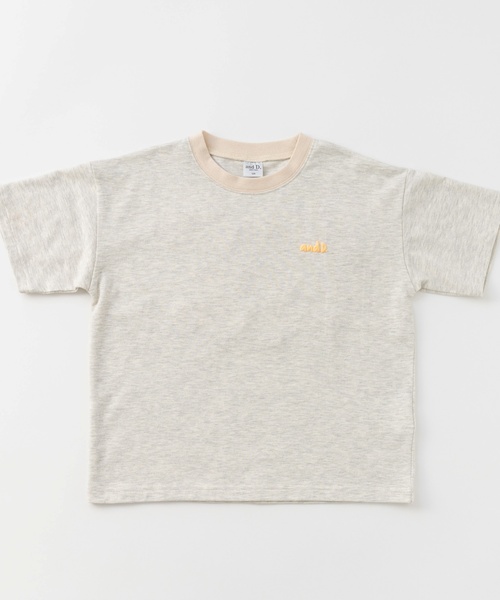 and D. petit main(アンドディープティマイン)の「アソート発砲プリントリンガーワイド半袖Tシャツ(Tシャツ/カットソー・キッズ・オートミール/パープル/ライトブルー/ライトグリーン・110cm/120cm/130cm/100cm/140cm/90cm)」の13枚目の写真