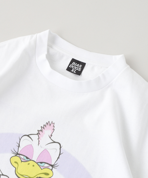 BIAS DOGS(バイアスドッグス)の「BIAS DOGS / バイアスドッグス Timeout(Tシャツ/カットソー・メンズ・ホワイト・MEDIUM/LARGE/X-LARGE)」の3枚目の写真