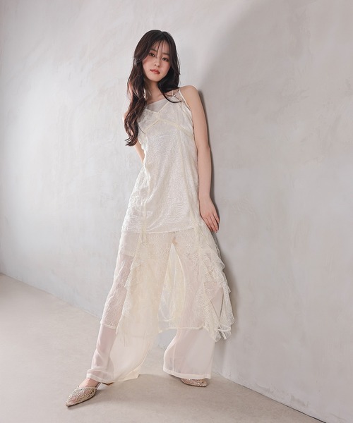 Kana(カナ)の「スパンコールレディワンピースドレス3点セット パーティードレス 結婚式 お呼ばれ オケージョン(ドレス・レディース・ブラック/ブラウン/アイボリー・S/M)」の8枚目の写真