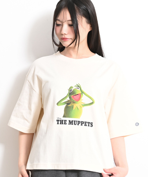 Disney(ディズニー)の「『DISCUS/ディスカス』THE MUPPETS半袖Tシャツ【Z】(Tシャツ/カットソー・レディース・ブラック系/ホワイト・L/M)」の16枚目の写真