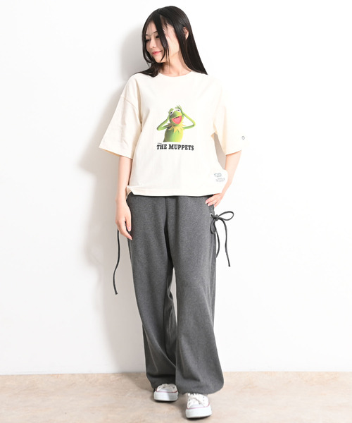Disney(ディズニー)の「『DISCUS/ディスカス』THE MUPPETS半袖Tシャツ【Z】(Tシャツ/カットソー・レディース・ブラック系/ホワイト・L/M)」の19枚目の写真