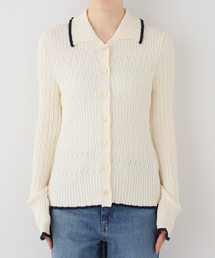 journal standard L'essage | EENK/インク Contrast Button Knit カーディガン(カーディガン/ボレロ)
