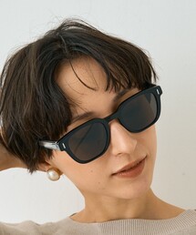 Rouge vif | 【SEESON/シーズン】THE PAPER KNIFE 01 SUNGLASSES スクエアフレームサングラス(サングラス)