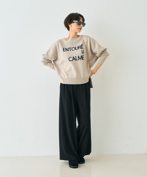 Rouge vif（ルージュヴィフ）の「【SEESON／シーズン】THE PAPER KNIFE 01 SUNGLASSES スクエアフレームサングラス（サングラス・レディース・ブラック・フリー）」の10枚目の写真