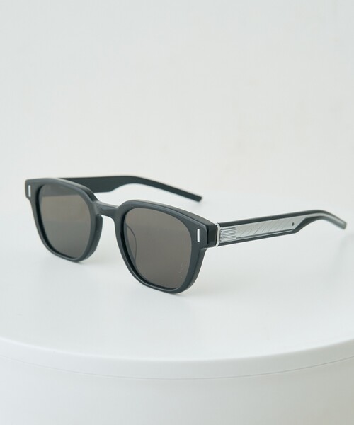 Rouge vif（ルージュヴィフ）の「【SEESON／シーズン】THE PAPER KNIFE 01 SUNGLASSES スクエアフレームサングラス（サングラス・レディース・ブラック・フリー）」の16枚目の写真