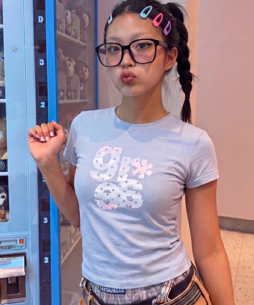GRAVER（グレーバー）の「[ユニセックス]GRAE-Sカモ半袖Tシャツ_3色（Tシャツ/カットソー・レディース・スカイブルー/ブラック/ホワイト/イエロー/ネイビー・X-SMALL/SMALL/MEDIUM/LARGE）」の7枚目の写真